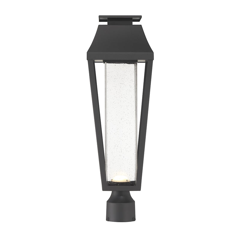 Savoy House 5-356-BK LED Outdoor Post Lantern, Matte Black (3)