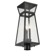Savoy House 5-633-BK Three Light Outdoor Post Lantern, Matte Black (3)