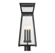 Savoy House 5-633-BK Three Light Outdoor Post Lantern, Matte Black (4)