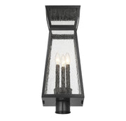 Savoy House 5-633-BK Three Light Outdoor Post Lantern, Matte Black (5)