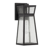 Savoy House 5-634-BK One Light Outdoor Wall Lantern, Matte Black (2)