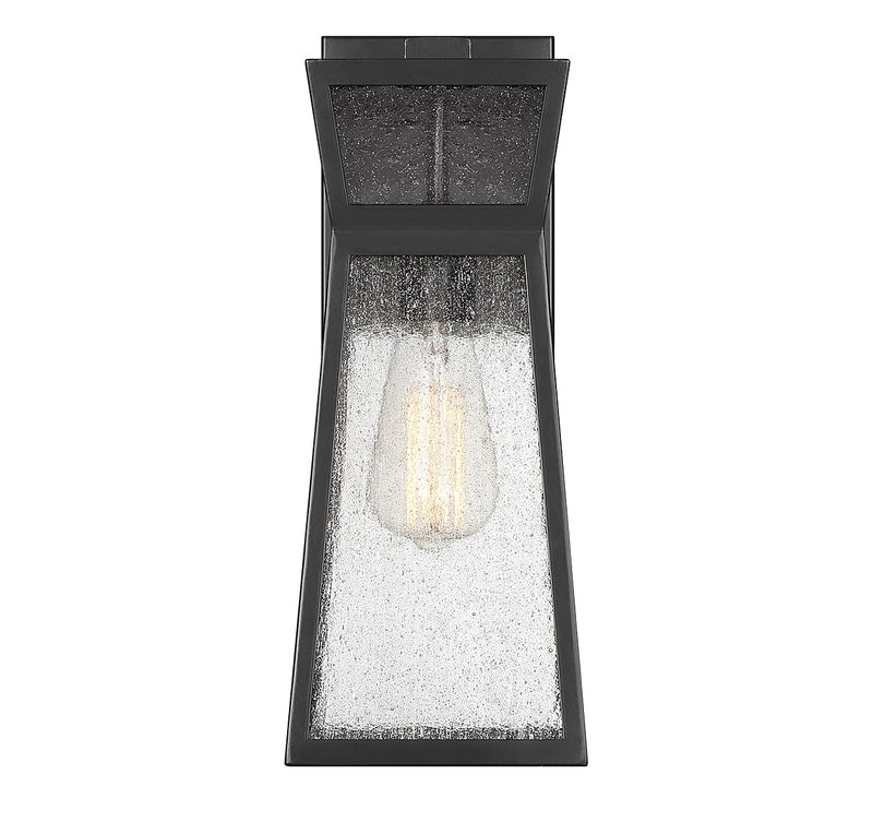 Savoy House 5-634-BK One Light Outdoor Wall Lantern, Matte Black (3)