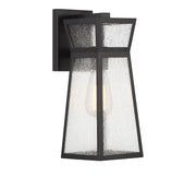 Savoy House 5-634-BK One Light Outdoor Wall Lantern, Matte Black (4)