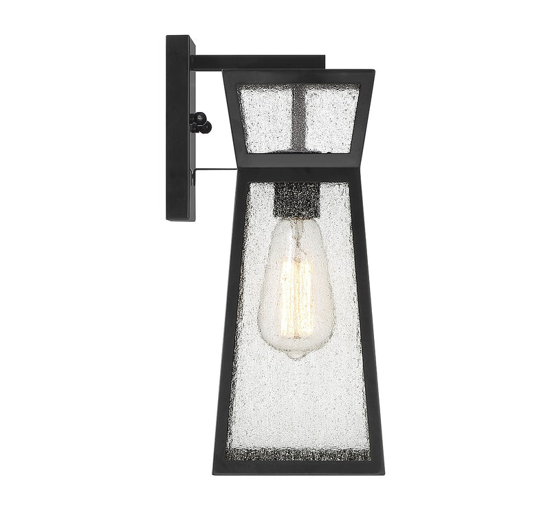 Savoy House 5-634-BK One Light Outdoor Wall Lantern, Matte Black (5)