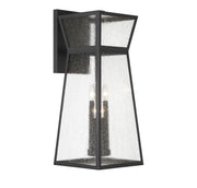 Savoy House 5-637-BK Four Light Outdoor Wall Lantern, Matte Black (4)