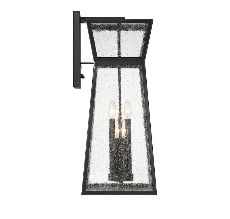 Savoy House 5-637-BK Four Light Outdoor Wall Lantern, Matte Black (5)