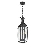 Savoy House 5-763-BK Three Light Outdoor Hanging Lantern, Matte Black (3)