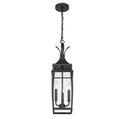 Savoy House 5-763-BK Three Light Outdoor Hanging Lantern, Matte Black (5)
