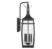 Savoy House 5-764-BK Four Light Outdoor Wall Lantern, Matte Black (5)