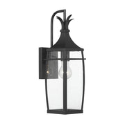 Savoy House 5-768-BK One Light Outdoor Wall Lantern, Matte Black (4)