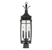 Savoy House 5-769-BK Three Light Outdoor Post Lantern, Matte Black (5)