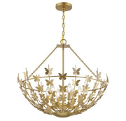 Savoy House 7-4199-6-171 Six Light Pendant, Burnished Brass (3)