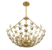 Savoy House 7-4199-6-171 Six Light Pendant, Burnished Brass (4)