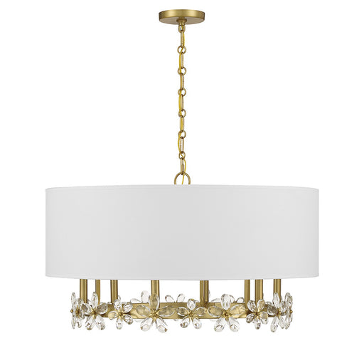 Savoy House 7-4368-6-322 Six Light Pendant, Warm Brass (2)