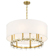 Savoy House 7-4368-6-322 Six Light Pendant, Warm Brass (4)