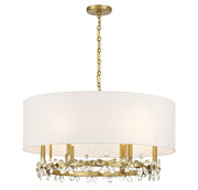 Savoy House 7-4368-6-322 Six Light Pendant, Warm Brass (5)