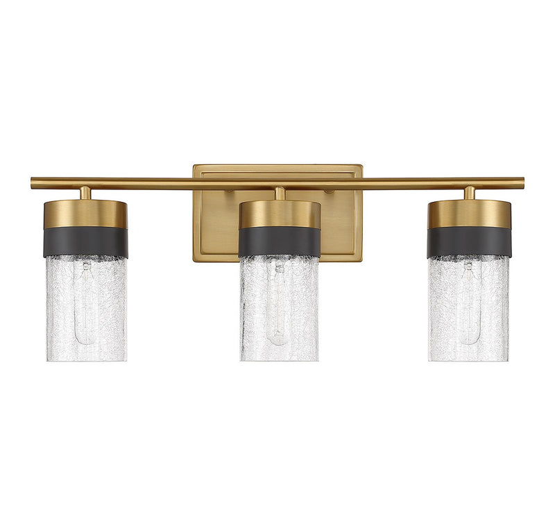 Savoy House 8-3600-3-322 Three Light Bathroom Vanity, Warm Brass (2)