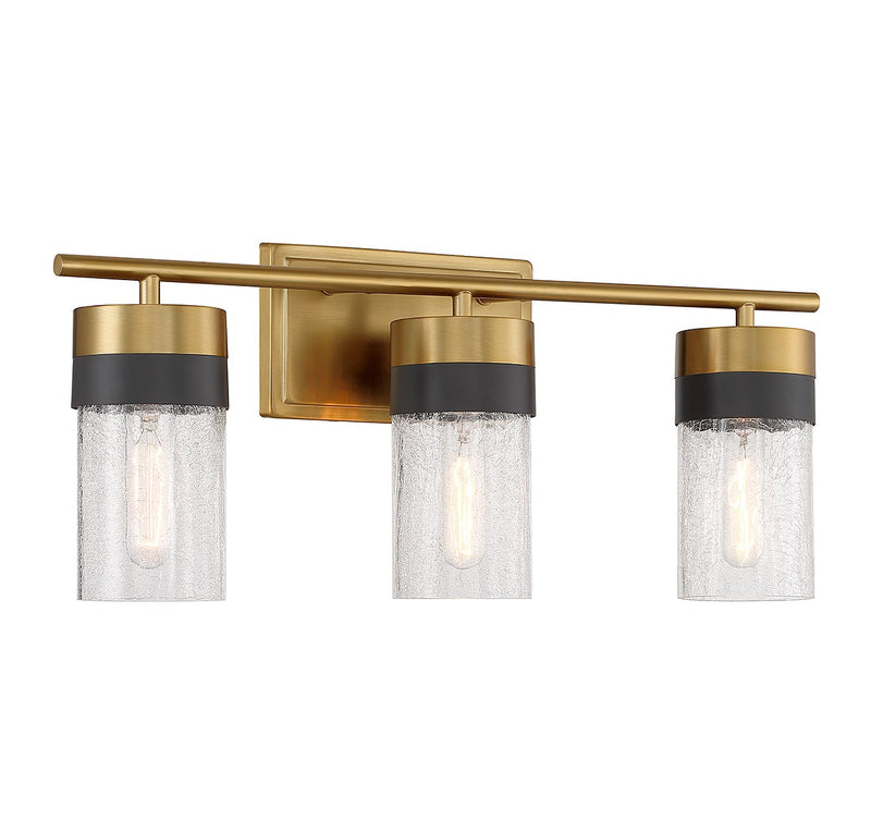 Savoy House 8-3600-3-322 Three Light Bathroom Vanity, Warm Brass (3)