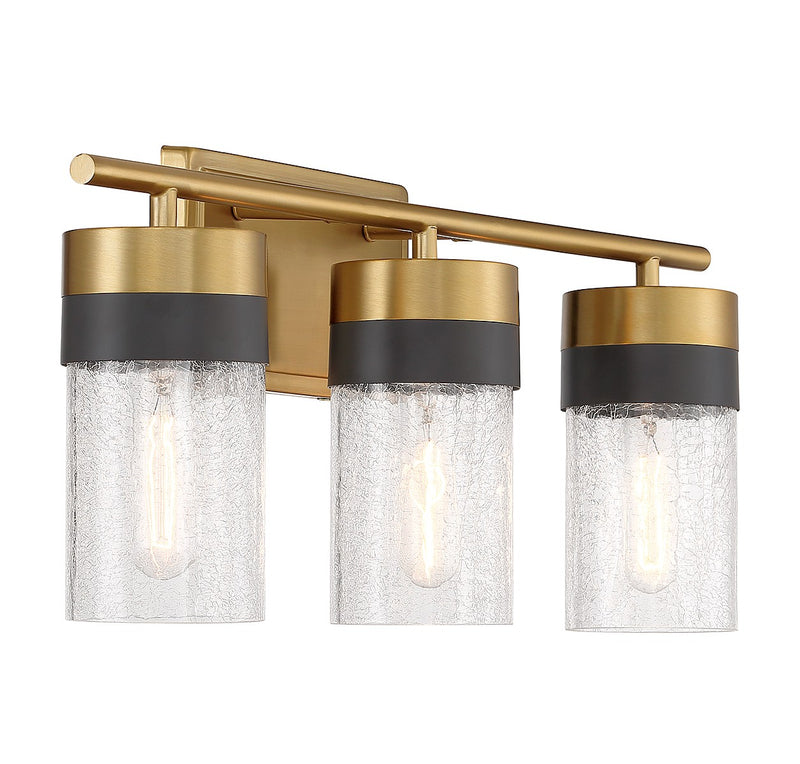 Savoy House 8-3600-3-322 Three Light Bathroom Vanity, Warm Brass (4)