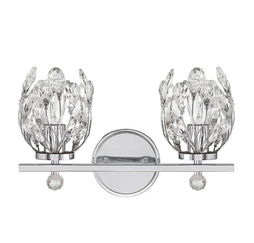 Savoy House 8-6601-2-11 Two Light Bathroom Vanity, Chrome (2)