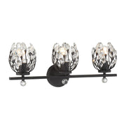 Savoy House 8-6601-3-BK Three Light Bathroom Vanity, Matte Black (3)