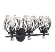 Savoy House 8-6601-3-BK Three Light Bathroom Vanity, Matte Black (4)