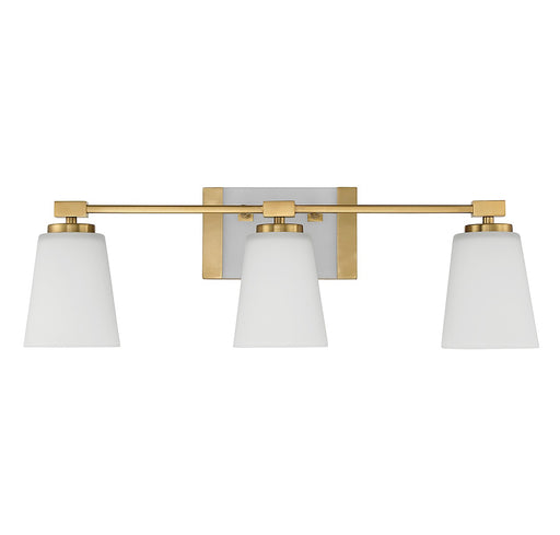 Savoy House 8-6901-3-322 Three Light Bathroom Vanity, Warm Brass (2)