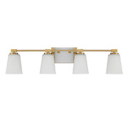 Savoy House 8-6901-4-322 Four Light Bathroom Vanity, Warm Brass (2)