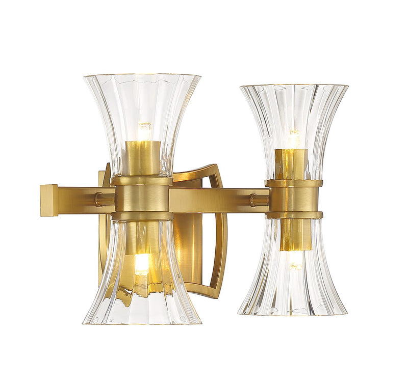 Savoy House 8-9702-4-322 LED Bathroom Vanity, Warm Brass (4)