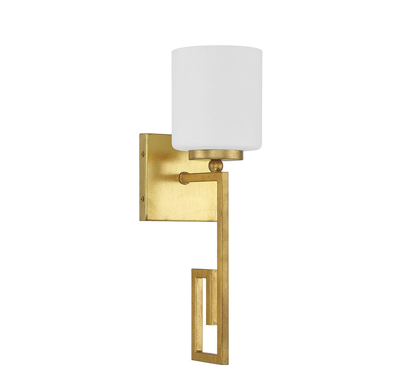 Savoy House 9-2302-1-260 One Light Wall Sconce, True Gold (2)