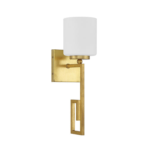 Savoy House 9-2302-1-260 One Light Wall Sconce, True Gold (2)