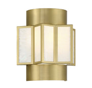 Savoy House 9-3164-2-322 Two Light Wall Sconce, Warm Brass (3)
