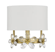 Savoy House 9-4364-1-322 One Light Wall Sconce, Warm Brass (2)