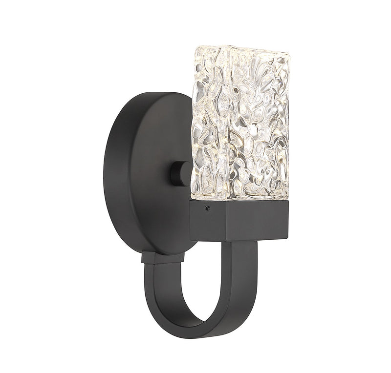 Savoy House 9-6624-1-89 LED Wall Sconce, Matte Black (4)