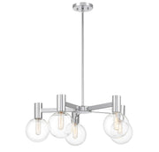 Savoy House 1-3073-5-11 Five Light Chandelier, Chrome (5)