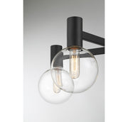 Savoy House 1-3073-5-89 Five Light Chandelier, Matte Black (6)