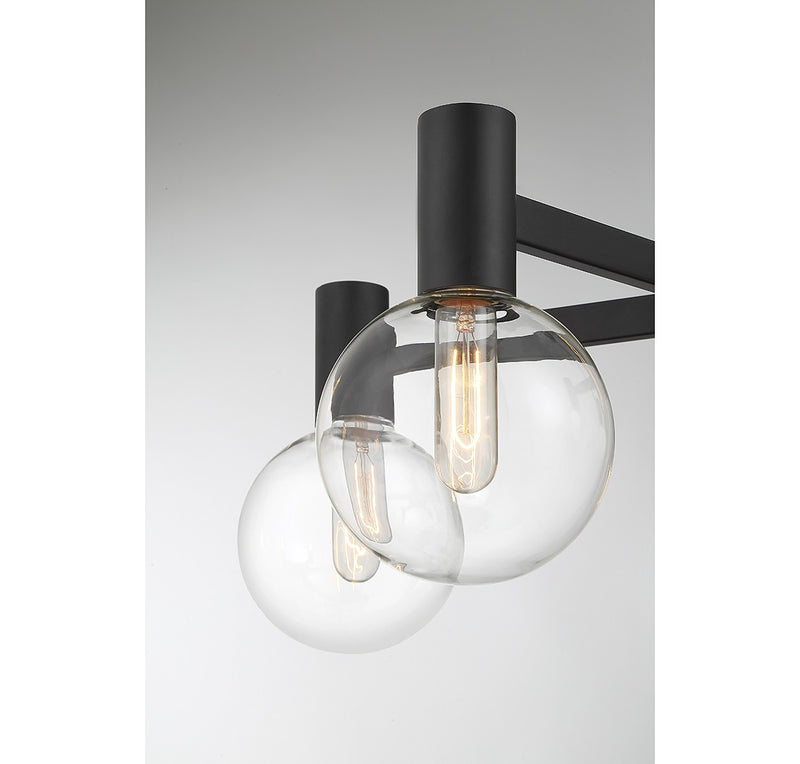 Savoy House 1-3073-5-89 Five Light Chandelier, Matte Black (6)
