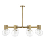 Savoy House 1-3074-8-322 Eight Light Chandelier, Warm Brass (2)