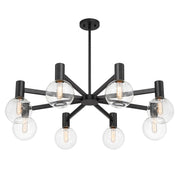 Savoy House 1-3074-8-89 Eight Light Chandelier, Matte Black (4)