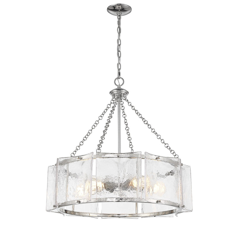 Savoy House 1-8200-5-109 Five Light Pendant, Polished Nickel (3)