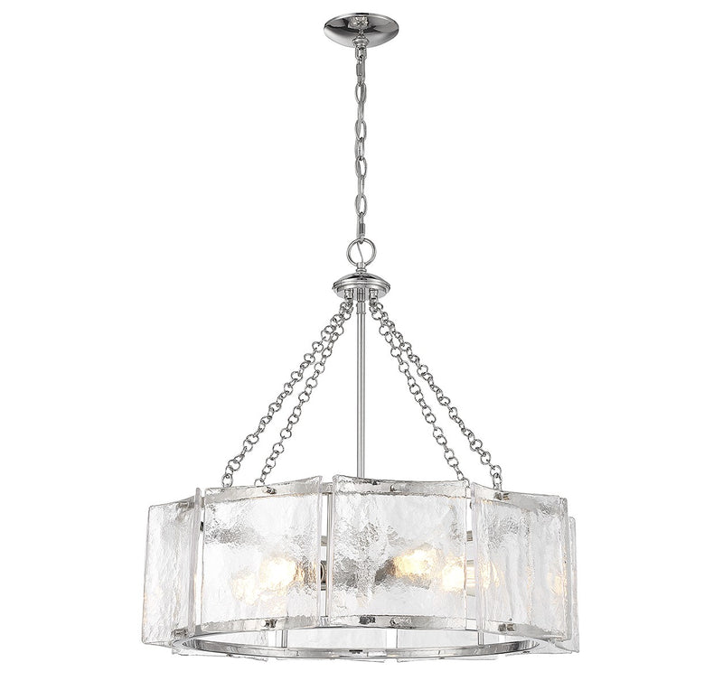 Savoy House 1-8200-5-109 Five Light Pendant, Polished Nickel (5)