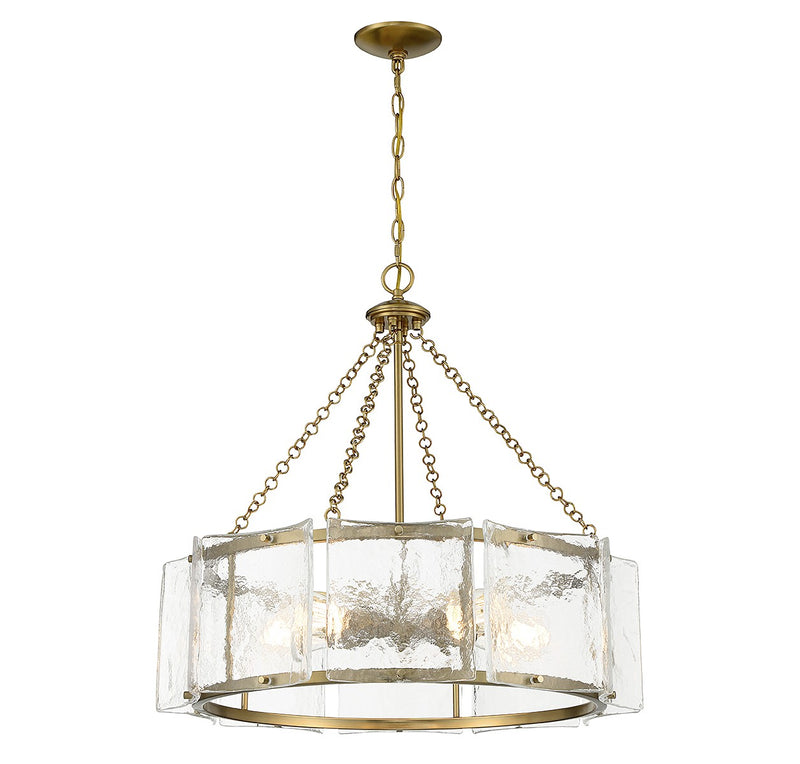 Savoy House 1-8200-5-322 Five Light Pendant, Warm Brass (3)