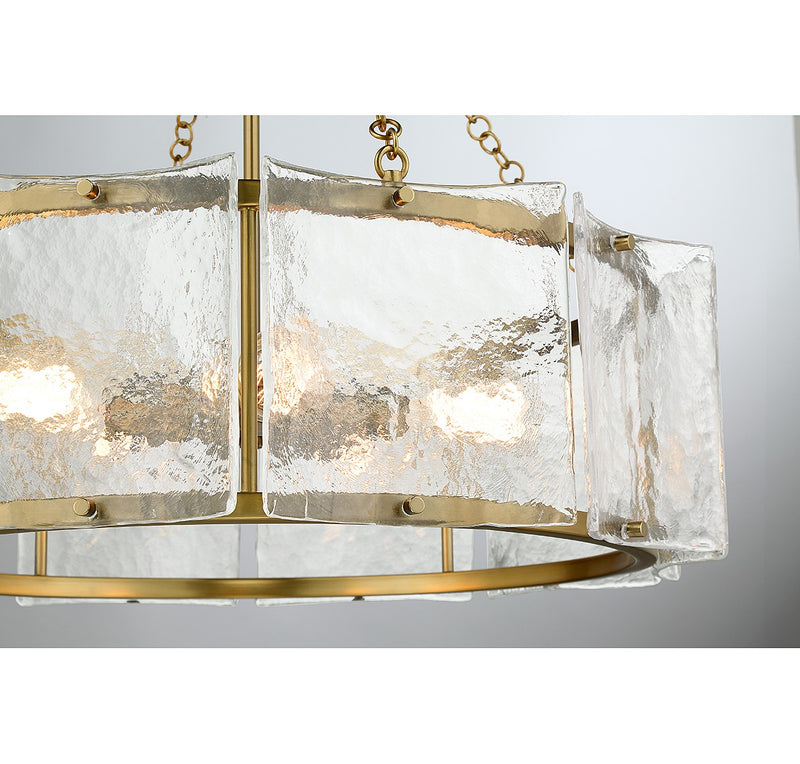 Savoy House 1-8200-5-322 Five Light Pendant, Warm Brass (6)