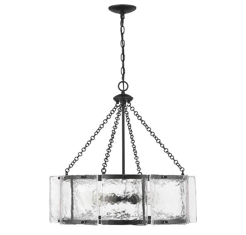 Savoy House 1-8200-5-89 Five Light Pendant, Matte Black (2)