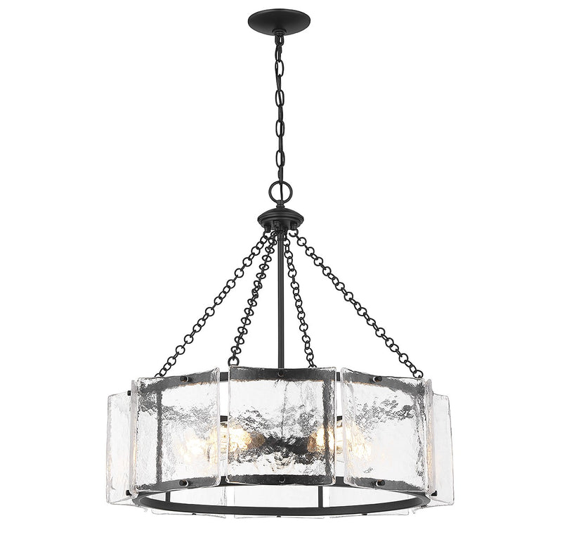 Savoy House 1-8200-5-89 Five Light Pendant, Matte Black (3)