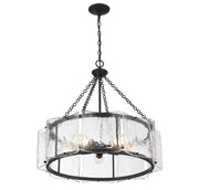 Savoy House 1-8200-5-89 Five Light Pendant, Matte Black (4)