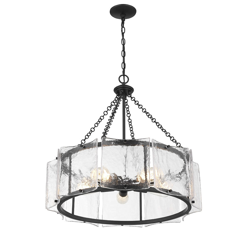 Savoy House 1-8200-5-89 Five Light Pendant, Matte Black (4)