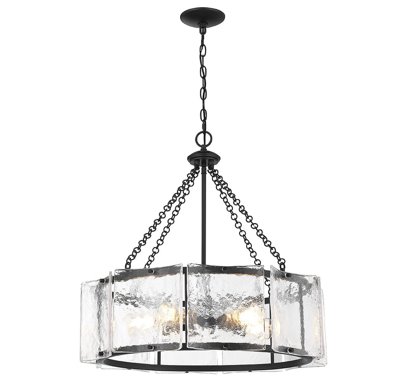 Savoy House 1-8200-5-89 Five Light Pendant, Matte Black (5)