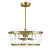 Savoy House 24-FD-8853-322 LED Fan D'Lier, Warm Brass (2)