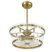 Savoy House 24-FD-8853-322 LED Fan D'Lier, Warm Brass (4)